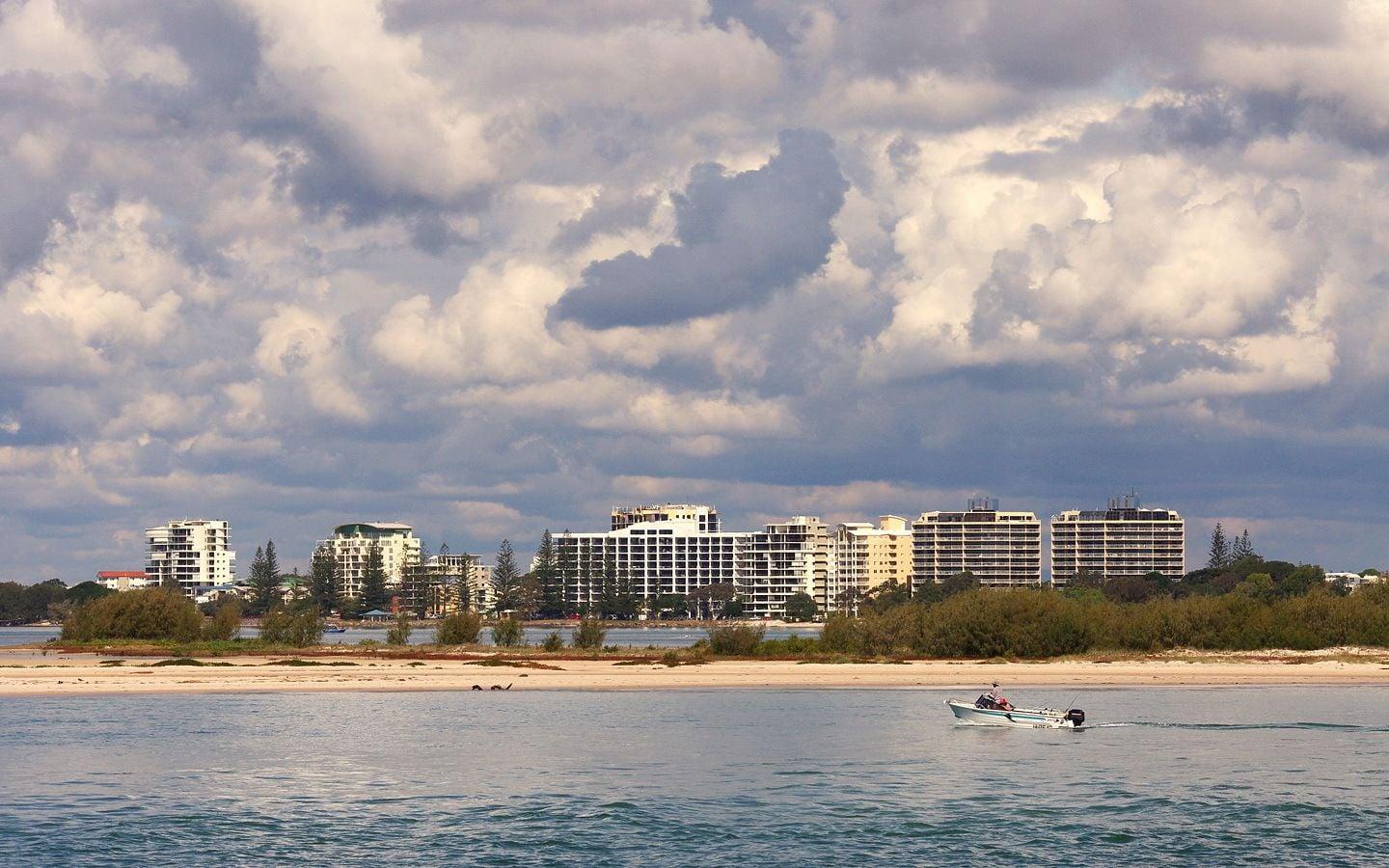 Riviere On Golden Beach Caloundra Exteriör bild